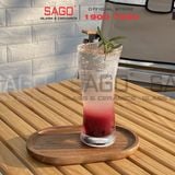  INS 21104 - Ly Thủy Tinh INS Strip Salsa Hight Ball 355ml | Thủy Tinh Cao Cấp 