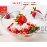  Bormioli Rocco 235683M - Chén Kem Thủy Tinh Bormioli Rocco Alfa Trong 250ml | Nhập Khẩu Italia 