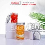  Hũ Thủy Tinh Kim Cương Đái Nhỏ Nắp Nhôm | Tùy Chọn Dung Tích 