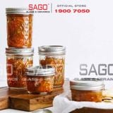  Hũ Thủy Tinh Kim Cương Đái Nhỏ Nắp Nhôm | Tùy Chọn Dung Tích 
