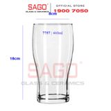  LIBBEY 927757 - Ly Thủy Tinh Libbey Atlanta II 460ml | Nhập Khẩu E.U 