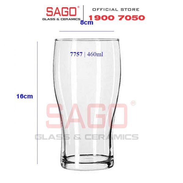  LIBBEY 927757 - Ly Thủy Tinh Libbey Atlanta II 460ml | Nhập Khẩu E.U 