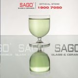  LIBBEY 753509 - Ly thủy tinh Libbey Levitas Rocks 270ml | Nhập Khẩu E.U 