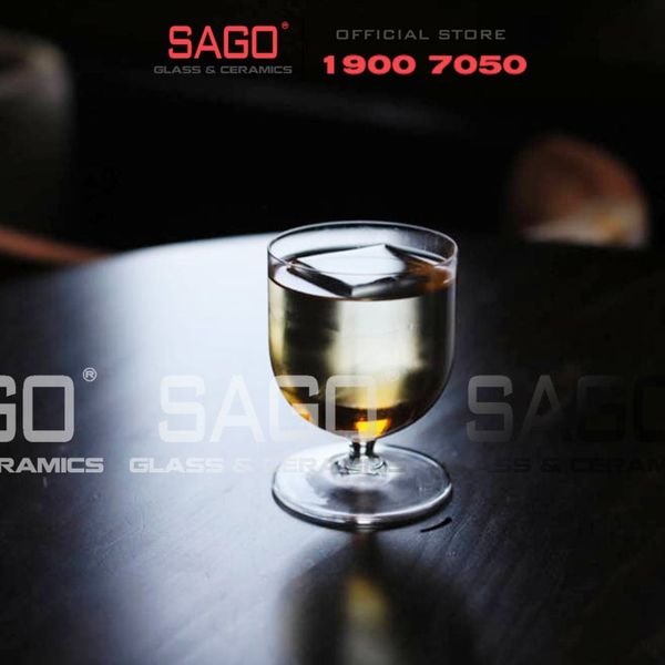  LIBBEY 753509 - Ly thủy tinh Libbey Levitas Rocks 270ml | Nhập Khẩu E.U 