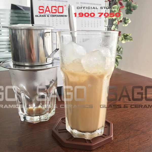  LG-101414(10005) - Ly Thủy Tinh Lucky Central Hi Ball 380ml | Nhập Khẩu Thái Lan 