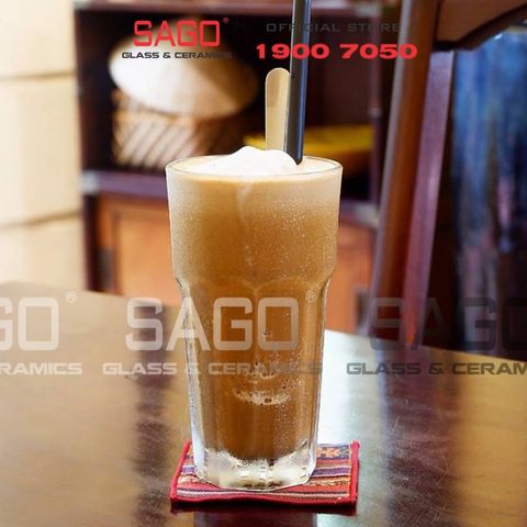  LG-101414(10005) - Ly Thủy Tinh Lucky Central Hi Ball 380ml | Nhập Khẩu Thái Lan 