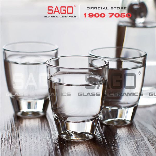  Deli EY3003-2 - Ly Thủy Tinh Deli Green Apple Shot 40ml | Thủy Tinh Cao Cấp 