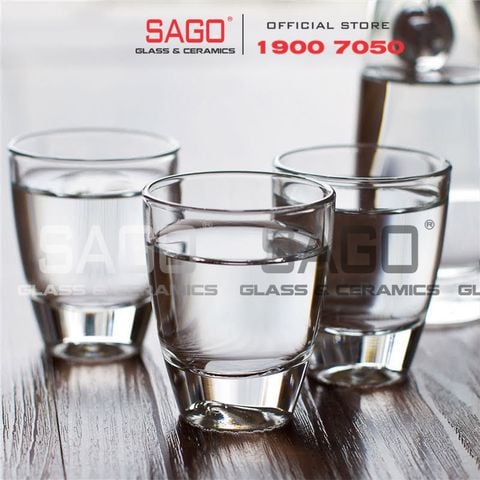  Deli EY3003-2 - Ly Thủy Tinh Deli Green Apple Shot 40ml | Thủy Tinh Cao Cấp 