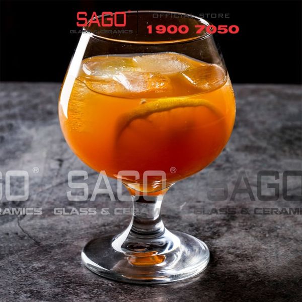  Deli GL3702 - Ly Thủy Tinh Deli Gloreca Basic Brandy Glass 170ml | Thủy Tinh Cao Cấp 