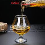  Deli GL3702 - Ly Thủy Tinh Deli Gloreca Basic Brandy Glass 170ml | Thủy Tinh Cao Cấp 