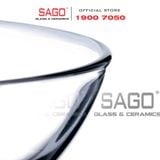  Union 398 -  Chén Thủy Tinh Union Assurance Bowl Đường kính 3.5" | Thủy Tinh Cao Cấp Nhập Khẩu Thái Lan 