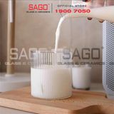  Ocean B24608 - Ly Thủy Tinh Ocean Pulse Rock Glass 235ml | Nhập Khẩu Thái Lan 