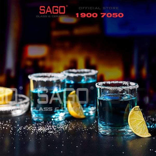  Union 323 - Ly Thủy Tinh Union Sanmarino Shot Glass 60ml | Thủy Tinh Cao Cấp Nhập Khẩu Thái Lan 