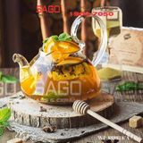  Wilmax England 888818/A - Bình Trà Thủy Tinh Wilmax Thermo Tea Pot 1200ml | Thủy Tinh Cao Cấp Chịu Nhiệt 