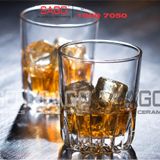  Union 385 - Ly Thủy Tinh Union Notch Bottom Rock Glass 240ml | Thủy Tinh Cao Cấp Nhập Khẩu Thái Lan 