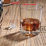  Union 385 - Ly Thủy Tinh Union Notch Bottom Rock Glass 240ml | Thủy Tinh Cao Cấp Nhập Khẩu Thái Lan 