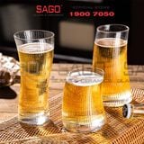  INS 21104 - Ly Thủy Tinh INS Strip Salsa Hight Ball 355ml | Thủy Tinh Cao Cấp 