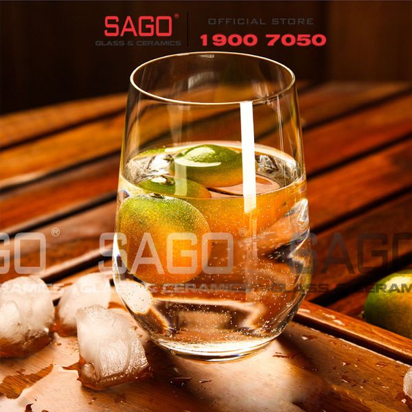  Deli ES7029 - Ly Thủy Tinh Deli Tumber Hi Ball 400ml | Thủy Tinh Cao Cấp 