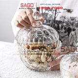 Deli TG1064-4 - Thố Mứt Thủy Tinh , Hũ Kẹo Thủy Tinh Deli Candy Jar Glass | Thủy Tinh Cao Cấp 