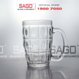  Union 316 - Ly thủy tinh Có Quai Union Beer Mug Glass 400ml |  Thủy Tinh Cao Cấp Nhập Khẩu Thái Lan 