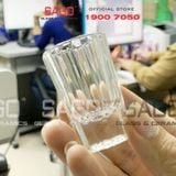  DELI Y5593 - Ly Thủy Tinh Deli Stripes Shot Glass 18ml | Thủy Tinh Cao Cấp 