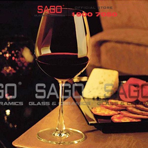  Ocean 1015A21 - Ly Thủy Tinh Ocean Madison Bordeaux 600ml | Nhập Khẩu Thái Lan 