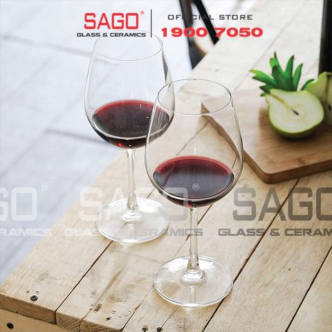  Ocean 1015A21 - Ly Thủy Tinh Ocean Madison Bordeaux 600ml | Nhập Khẩu Thái Lan 