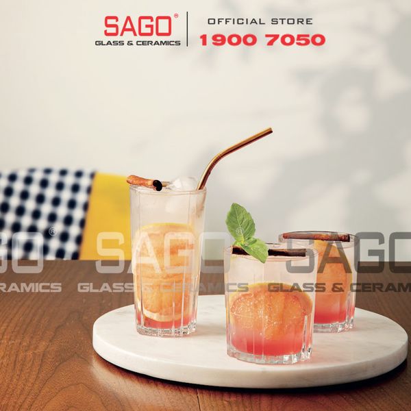  DURALEX D1082A - Ly Thủy Tinh Cường Lực Duralex Jazz Rock Glass 260ml | Nhập Khẩu Pháp 