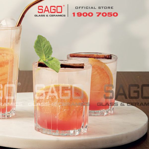  DURALEX D1082A - Ly Thủy Tinh Cường Lực Duralex Jazz Rock Glass 260ml | Nhập Khẩu Pháp 