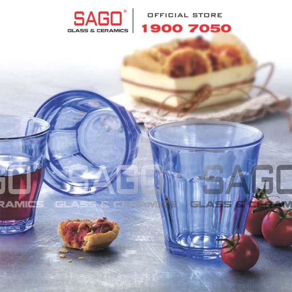  DURALEX D1027B - Ly Thủy Tinh Cường Lực Duralex Picardie Marine Glass 250ml | Nhập Khẩu Pháp 