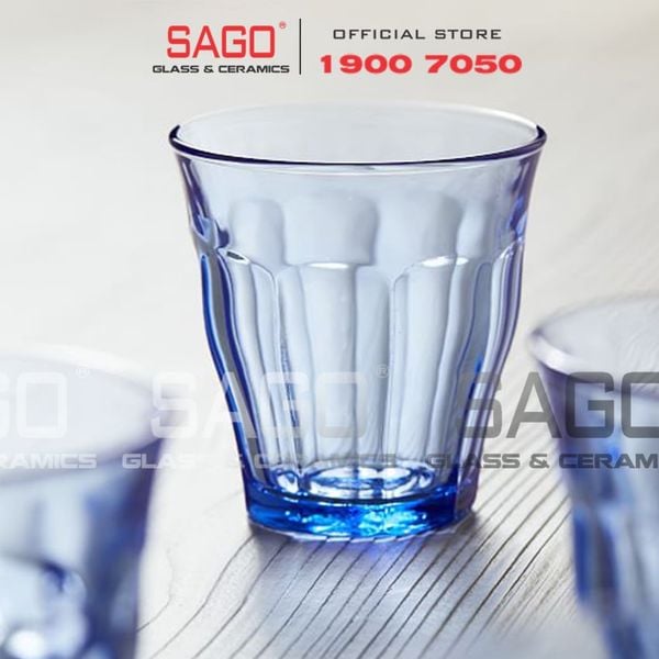  DURALEX D1028B - Ly Thủy Tinh Cường Lực Duralex Picardie Marine Glass 310ml | Nhập Khẩu Pháp 