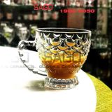  DELI CF029 - Ly Thủy Tinh Deli Mug Tea 210ml | Thủy Tinh Cao Cấp 