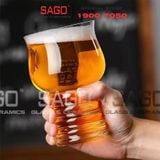  DELI J3468-1 - Ly Thủy Tinh Deli Craft Beer Glass 460ml | Thủy Tinh Cao Cấp 