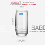  Ocean B13013 - Ly Thủy Tinh Ocean Ivory Hi Ball 370ml | Nhập Khẩu Thái Lan 