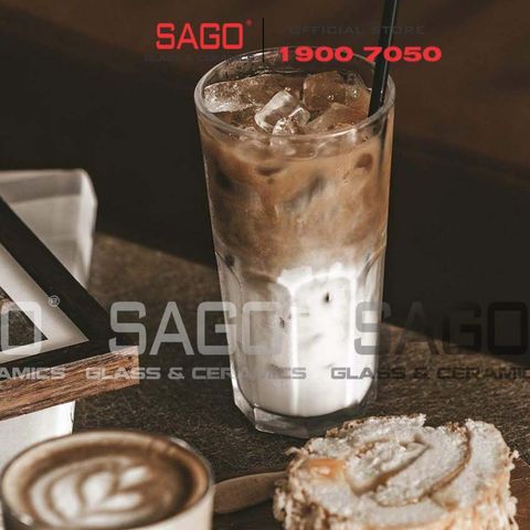  Union 407 - Ly Thủy Tinh Union Centra Hight Ball Glass 280ml | Thủy Tinh Cao Cấp Nhập Khẩu Thái Lan 