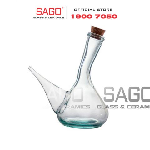  VSM V4226.1 - Bình Thủy Tinh Tái Chế Vidrios San Miguel PORRON MAQUINA T/CORCHO 750ml | Nhập Khẩu Tây Ban Nha 