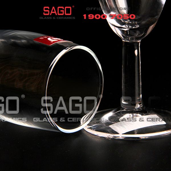  Deli EJ5104 - Ly Thủy Tinh Deli Vang 165ml | Thủy Tinh Cao Cấp 