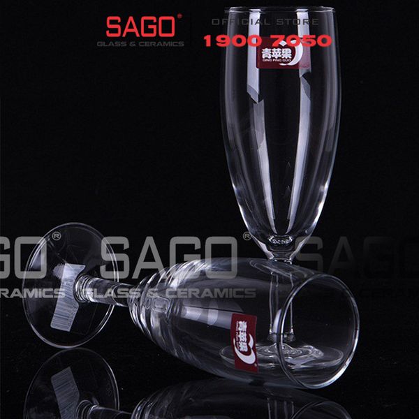  Deli EJ5104 - Ly Thủy Tinh Deli Vang 165ml | Thủy Tinh Cao Cấp 