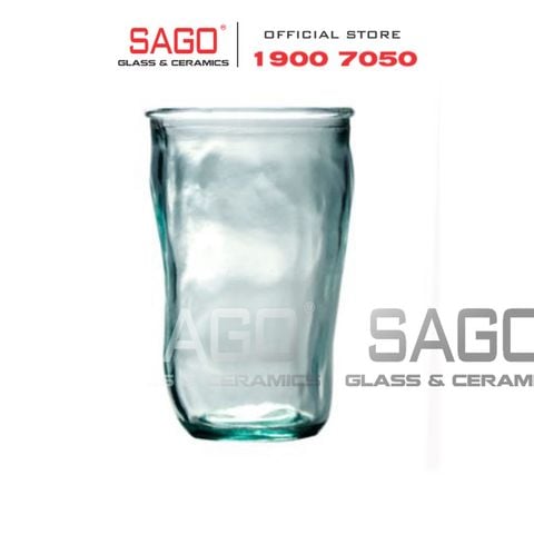  VSM V2367 - Ly Thủy Tinh Tái Chế Vidrios San Miguel VASO SAC ALTO 350ml | Nhập Khẩu Tây Ban Nha 