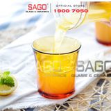  DURALEX D1011D - Ly Thủy Tinh Cường Lực Duralex Lys Amber Rock Glass 210ml | Nhập Khẩu Pháp 
