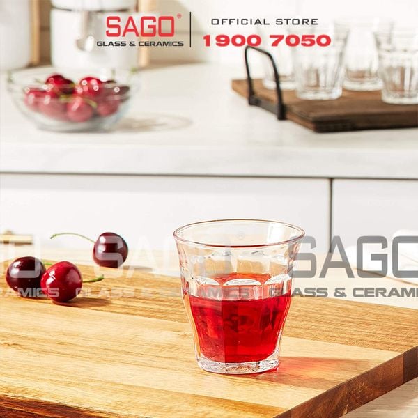  DURALEX D1025A - Ly Thủy Tinh Cường Lực Duralex Picardie Clear Glass 160ml | Nhập Khẩu Pháp 