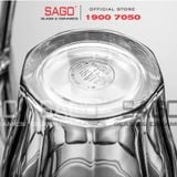  DURALEX D1025A - Ly Thủy Tinh Cường Lực Duralex Picardie Clear Glass 160ml | Nhập Khẩu Pháp 