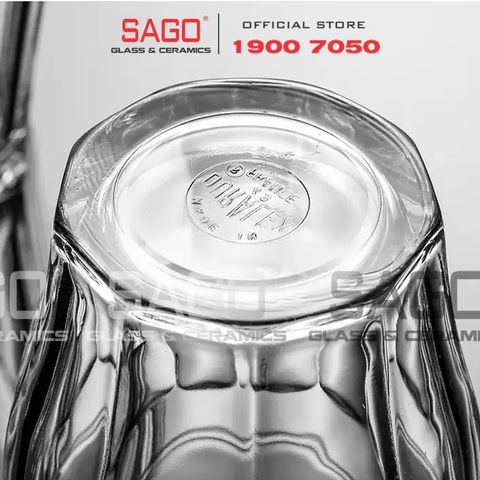  DURALEX D1025A - Ly Thủy Tinh Cường Lực Duralex Picardie Clear Glass 160ml | Nhập Khẩu Pháp 