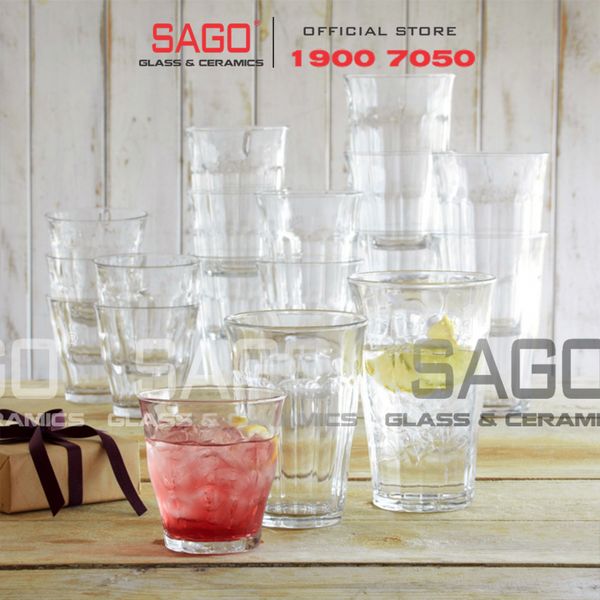  DURALEX D1027A - Ly Thủy Tinh Cường Lực Duralex Picardie Clear Glass 250ml | Nhập Khẩu Pháp 