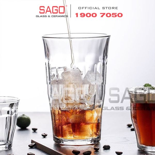 DURALEX D1029A - Ly Thủy Tinh Cường Lực  Duralex Picardie Clear Glass 360ml | Nhập Khẩu Pháp 