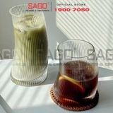  INS 21133 - Ly Thủy Tinh INS Strip Bravura Highball Glass 510ml | Thủy Tinh Cao Cấp 