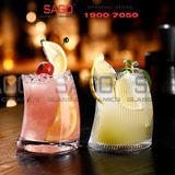  INS 21134 - Ly Thủy Tinh INS Strip Bravura Rock Glass 330ml | Thủy Tinh Cao Cấp 