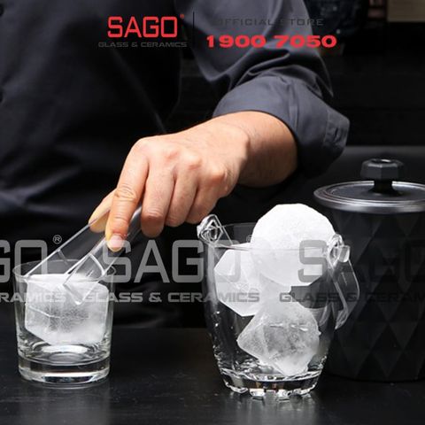  Pasabahce 53628 - Xô Đá Thủy Tinh Pasabahce 830ml | Nhập Khẩu Thổ Nhĩ Kỳ 