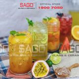  LIBBEY 345 - Ly Thủy Tinh Libbey Glass Can 370ml | Thủy Tinh Cao Cấp 