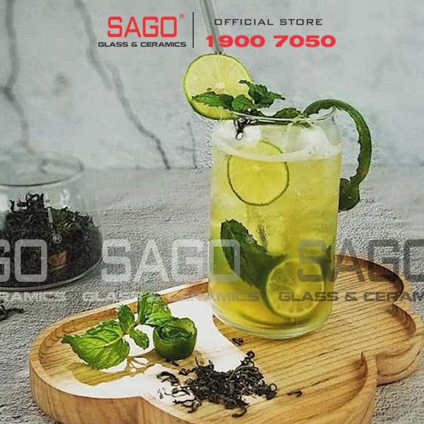  LIBBEY 345 - Ly Thủy Tinh Libbey Glass Can 370ml | Thủy Tinh Cao Cấp 